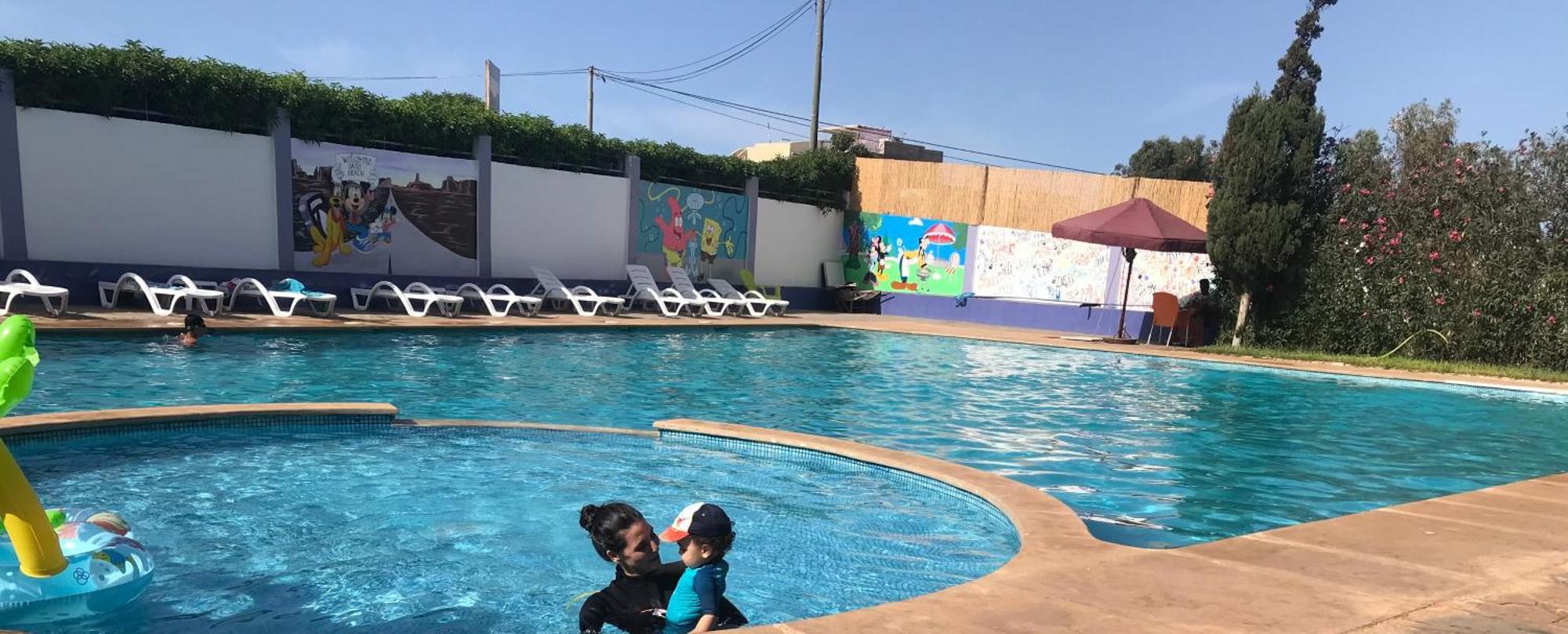 Appartement Meuble Residence Fermee Avec Piscine Sidi Rahal  Exterior foto