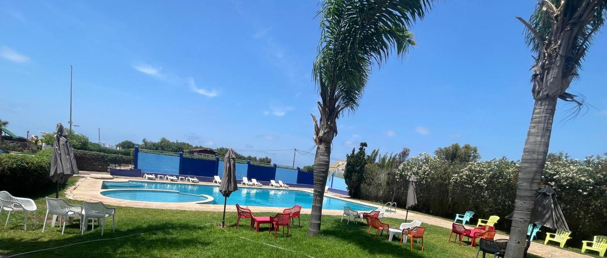 Appartement Meuble Residence Fermee Avec Piscine Sidi Rahal  Exterior foto